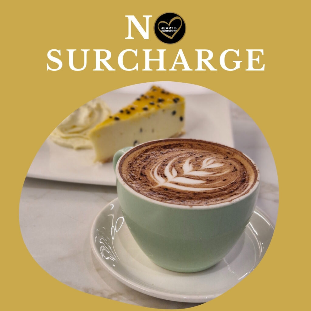 No surcharge (2)