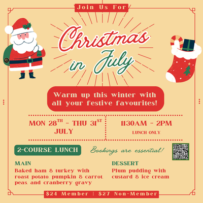 Christmas in July Caloundra RSL